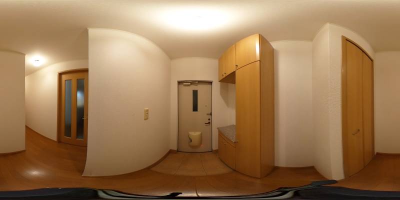 パノラマ画像玄関