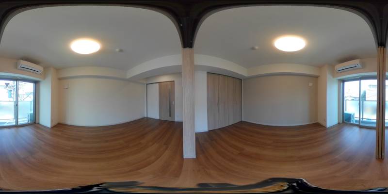 パノラマ画像洋室