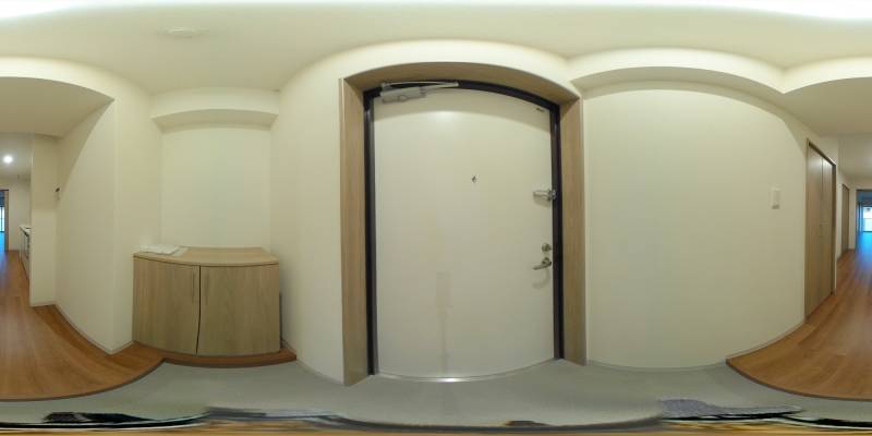 パノラマ画像玄関