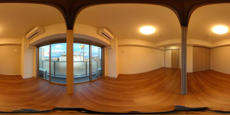 パノラマ画像洋室