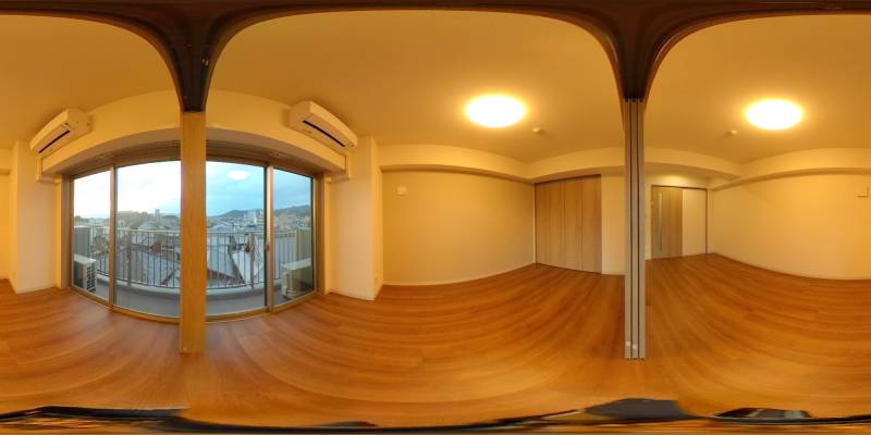 パノラマ画像洋室