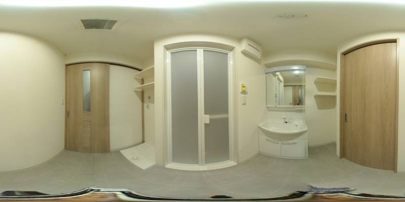 パノラマ画像洗面所