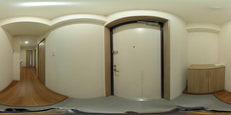 パノラマ画像玄関