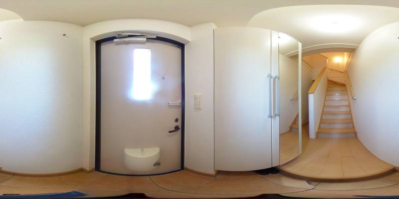 パノラマ画像玄関