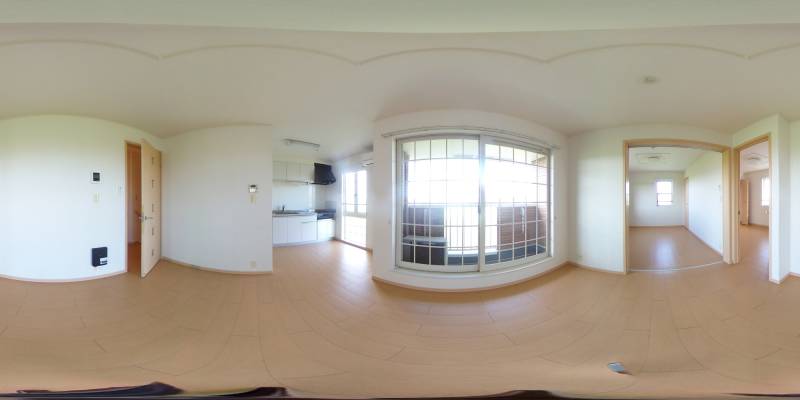 パノラマ画像洋室