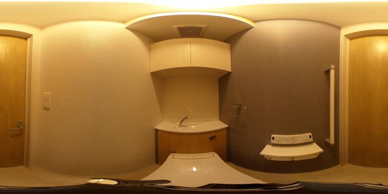 パノラマ画像トイレ