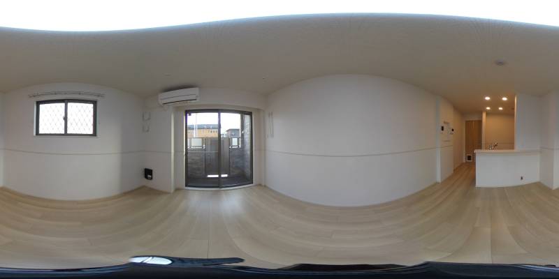 パノラマ画像リビング