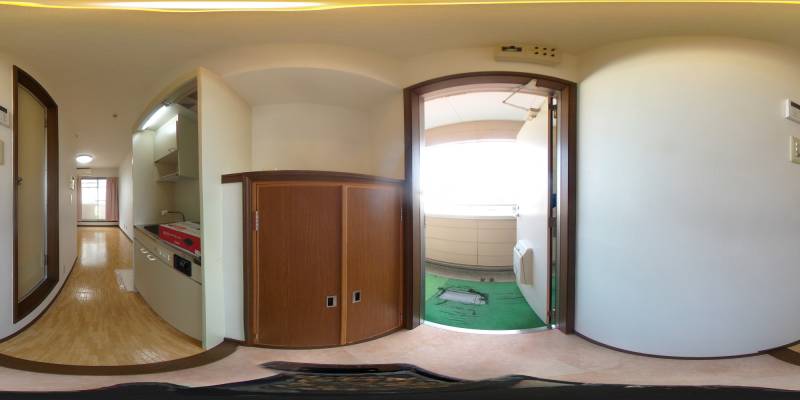 パノラマ画像玄関