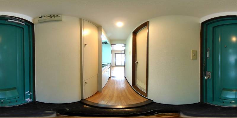 パノラマ画像玄関