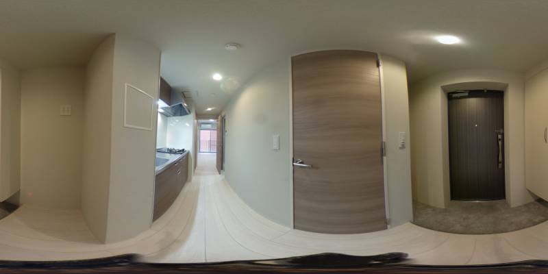 パノラマ画像玄関