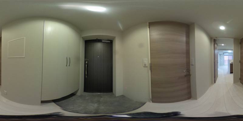 パノラマ画像玄関