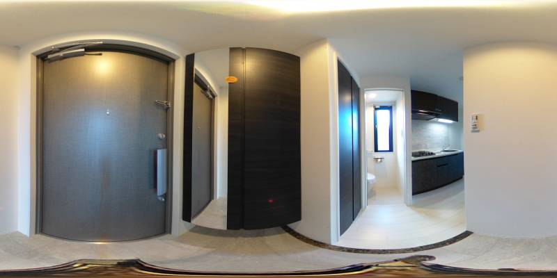 パノラマ画像玄関