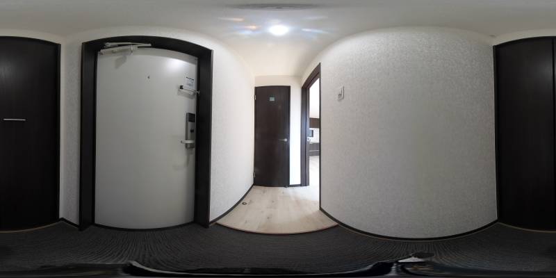 パノラマ画像玄関