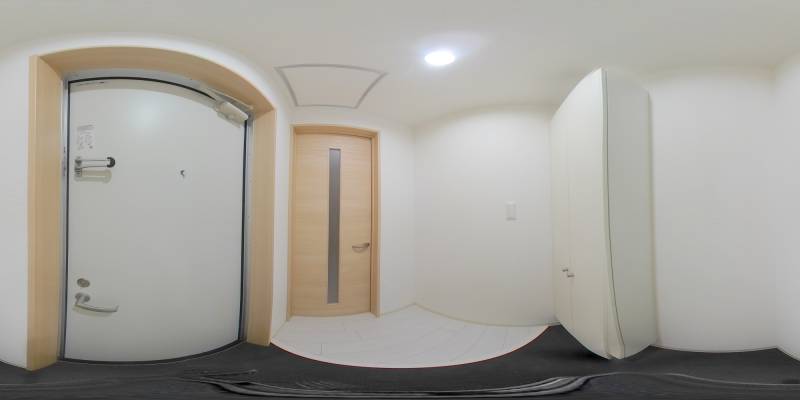 パノラマ画像玄関