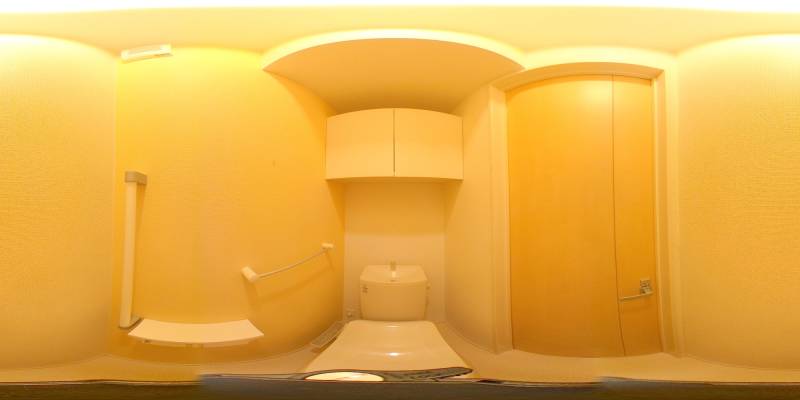 パノラマ画像トイレ