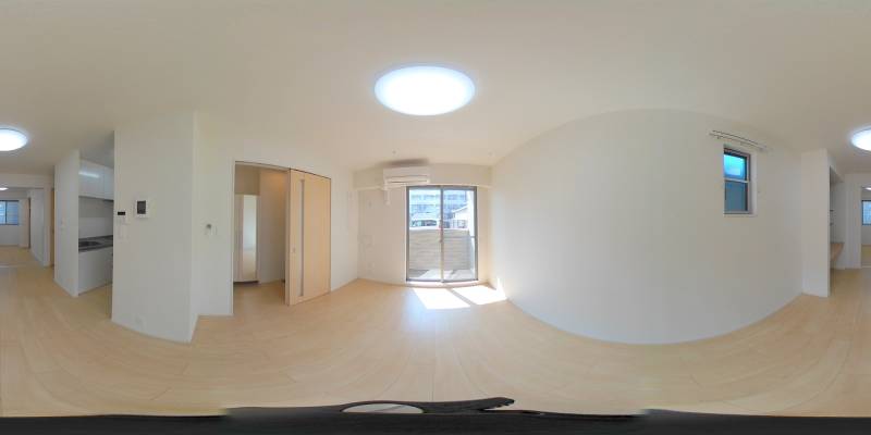 パノラマ画像リビング