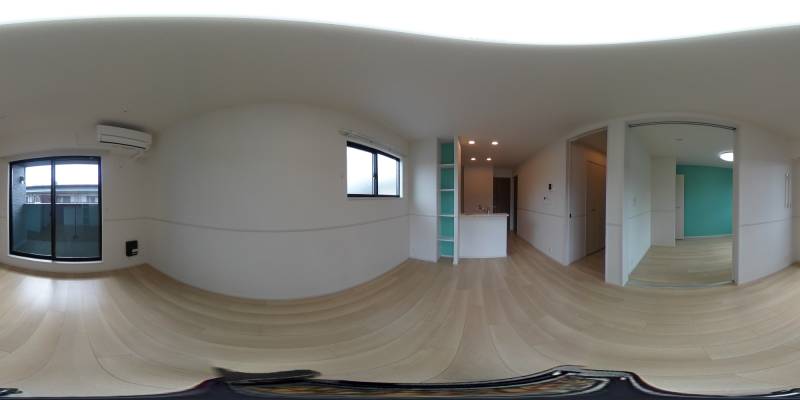 パノラマ画像リビング