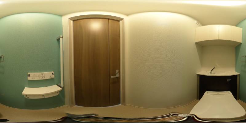 パノラマ画像トイレ