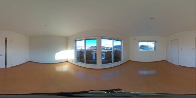 パノラマ画像洋室