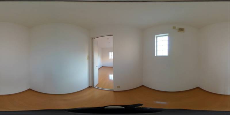 パノラマ画像洋室