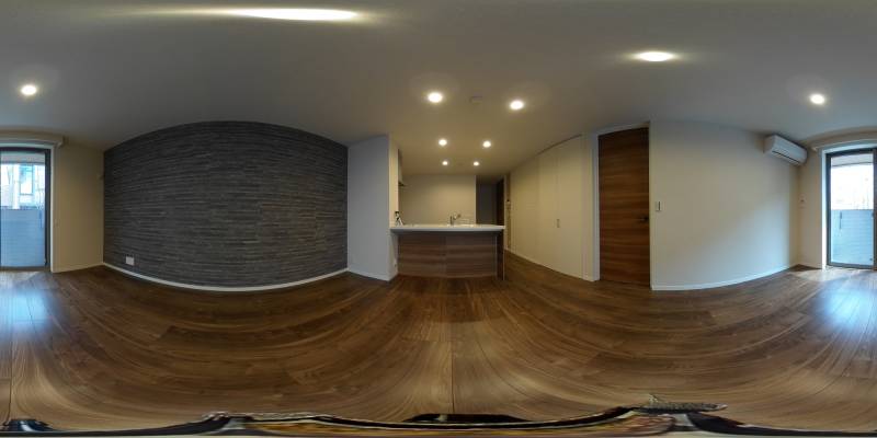 パノラマ画像リビング