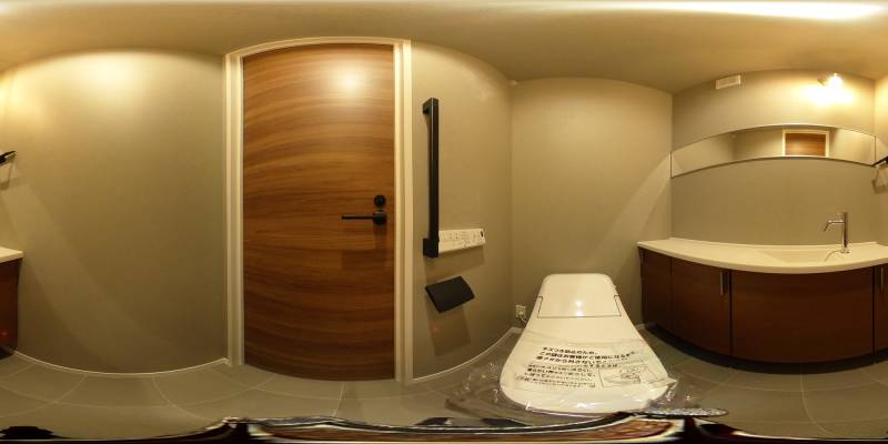 パノラマ画像トイレ