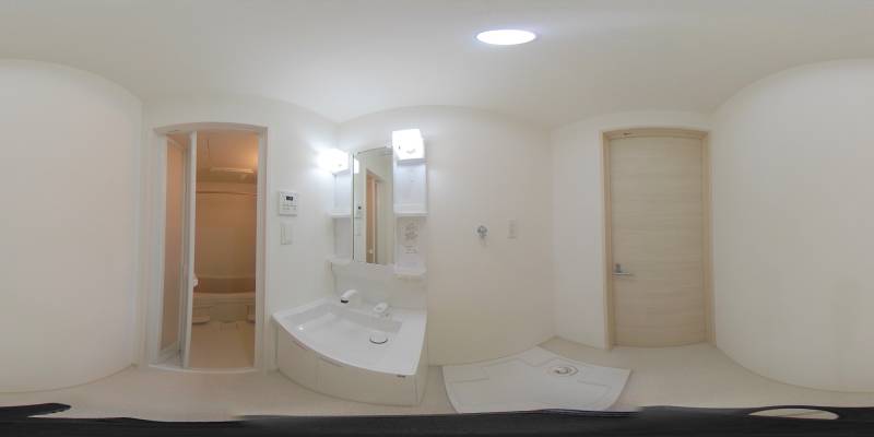 パノラマ画像洗面所