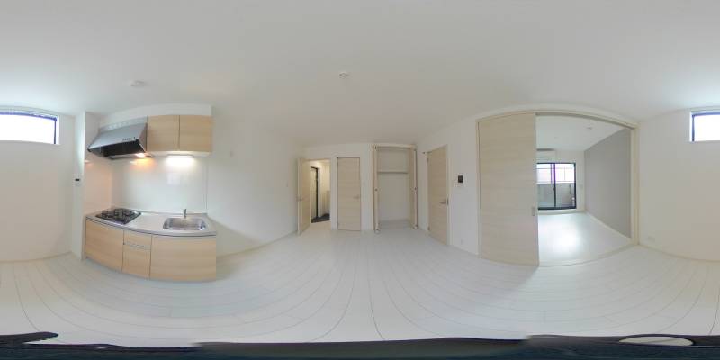 パノラマ画像リビング