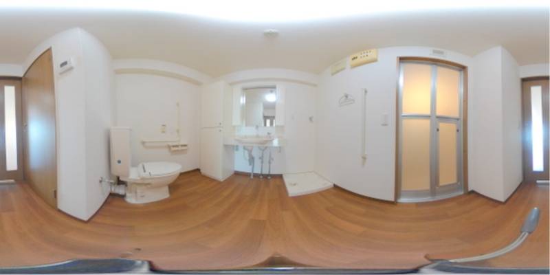 パノラマ画像洗面所