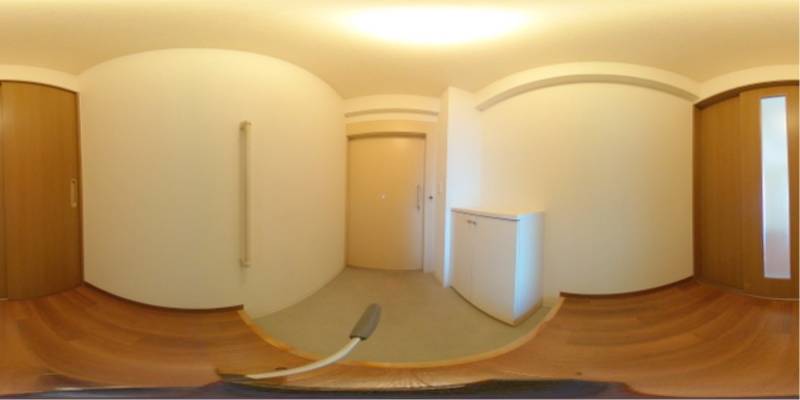 パノラマ画像玄関