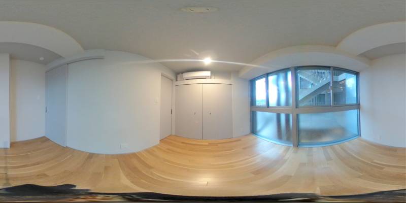 パノラマ画像洋室