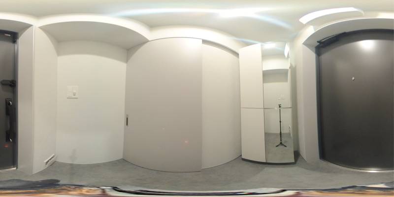 パノラマ画像玄関