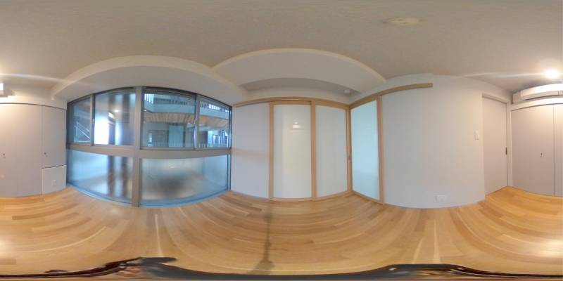 パノラマ画像洋室