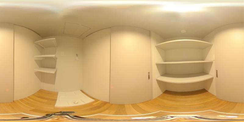 パノラマ画像洗面所