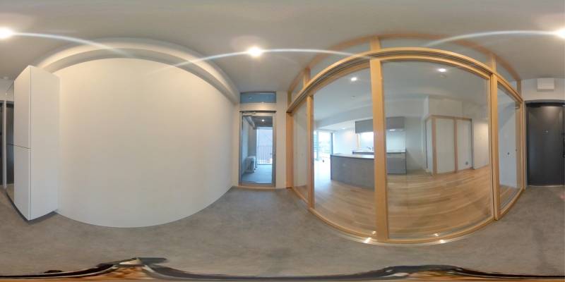 パノラマ画像玄関