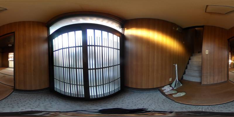 パノラマ画像玄関