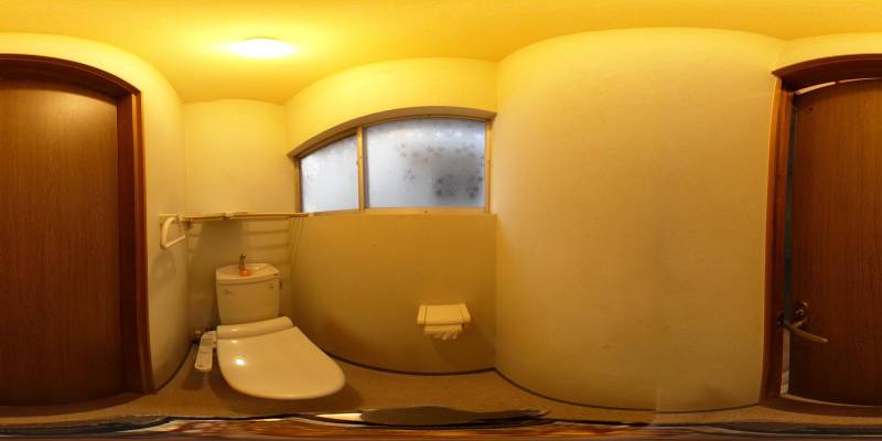 パノラマ画像トイレ