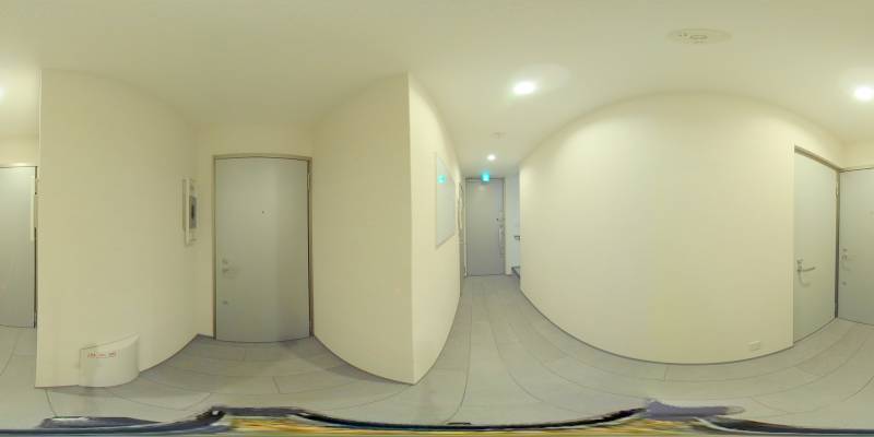 パノラマ画像玄関