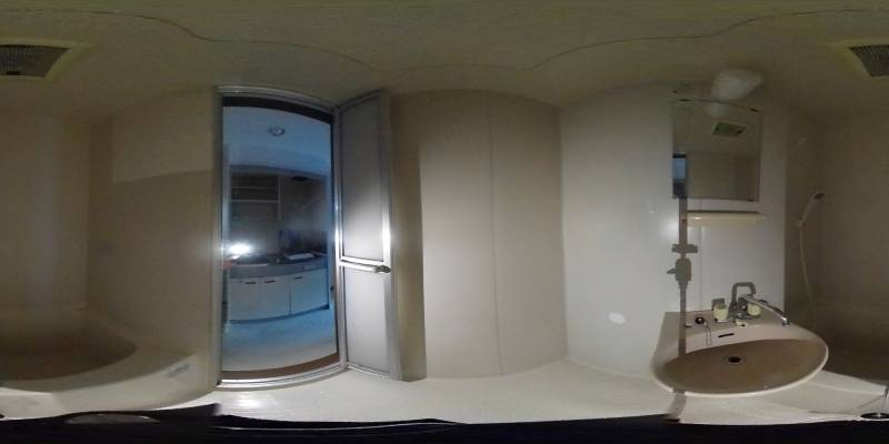 パノラマ画像バスルーム