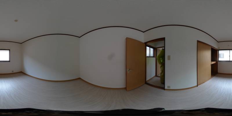 パノラマ画像洋室