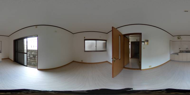 パノラマ画像キッチン