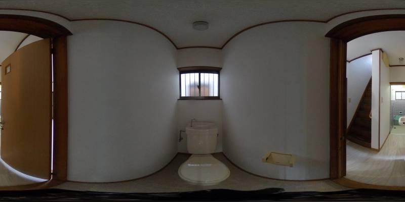 パノラマ画像トイレ