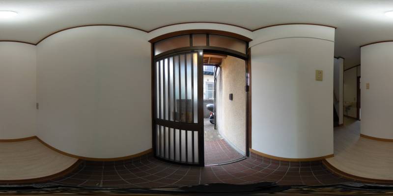 パノラマ画像玄関