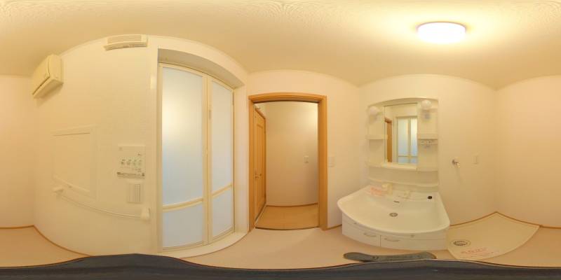 パノラマ画像洗面所