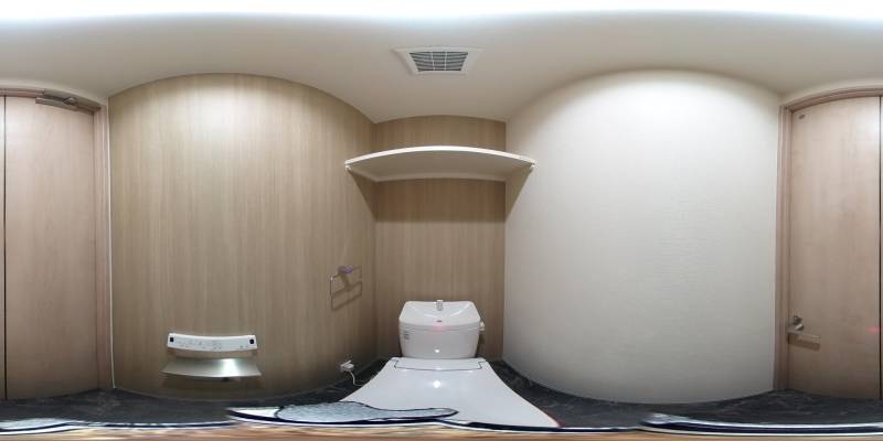 パノラマ画像洗面所