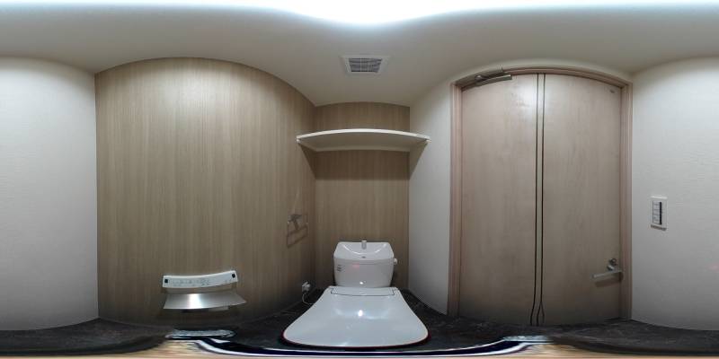 パノラマ画像トイレ