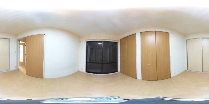 パノラマ画像洋室