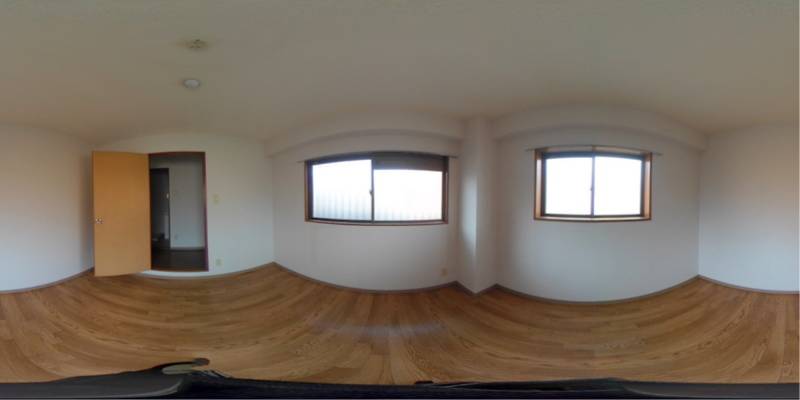 パノラマ画像洋室