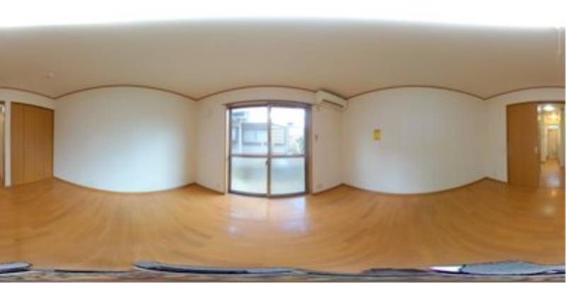 パノラマ画像リビング