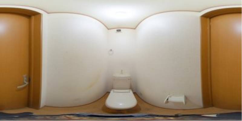 パノラマ画像トイレ